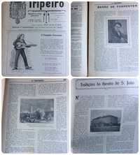 Histór. do Porto e arredores. O TRIPEIRO, 1926 completo, 24 unid.