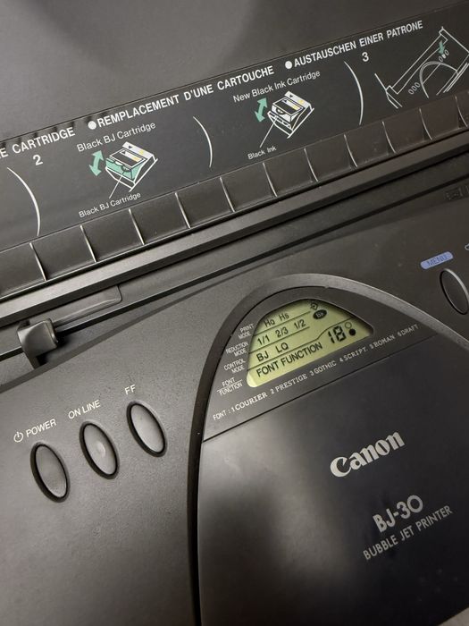 Drukarka mobilna Canon BJ-30