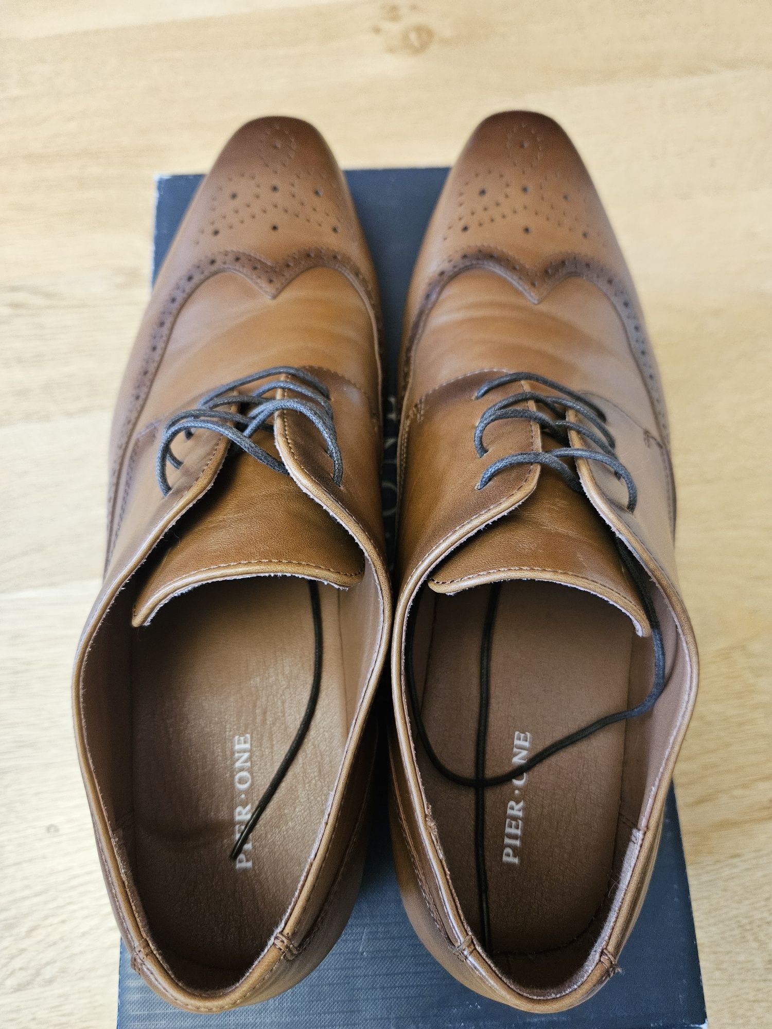 Buty męskie wizytowe Pier One r. 43 / 44 półbuty wiązane