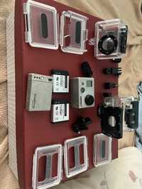 GoPro Hero 2 e acessórios