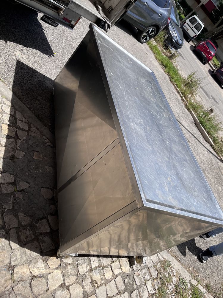 Bancada inox padaria