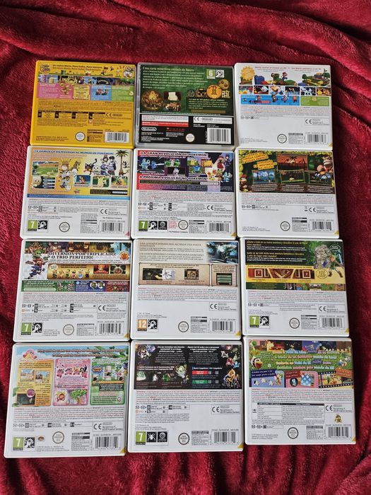 Jogos nintendo 3Ds originais