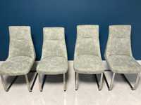 Conjunto 4 cadeiras cor cinza