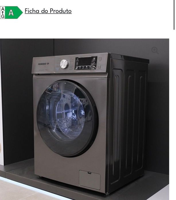 Máquina roupa Princesse Classe A - 9Kg