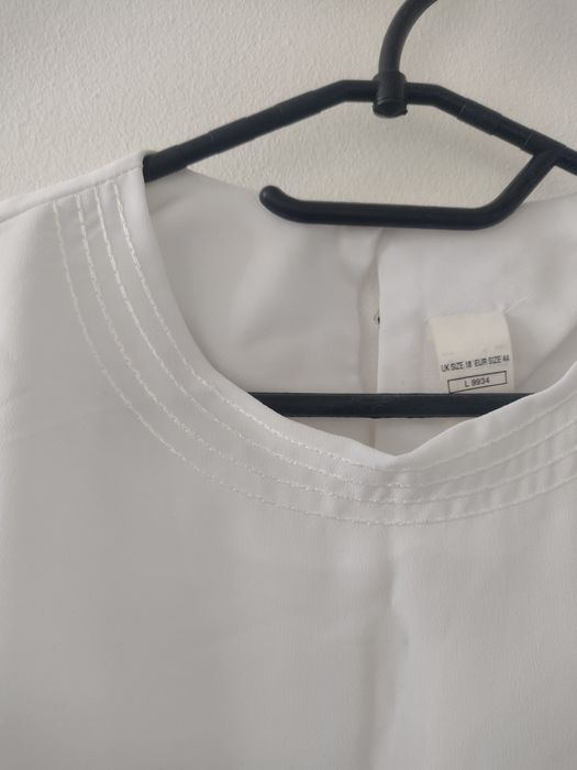 Biała bluzka koszula m 38 oversize lub 44 xxl