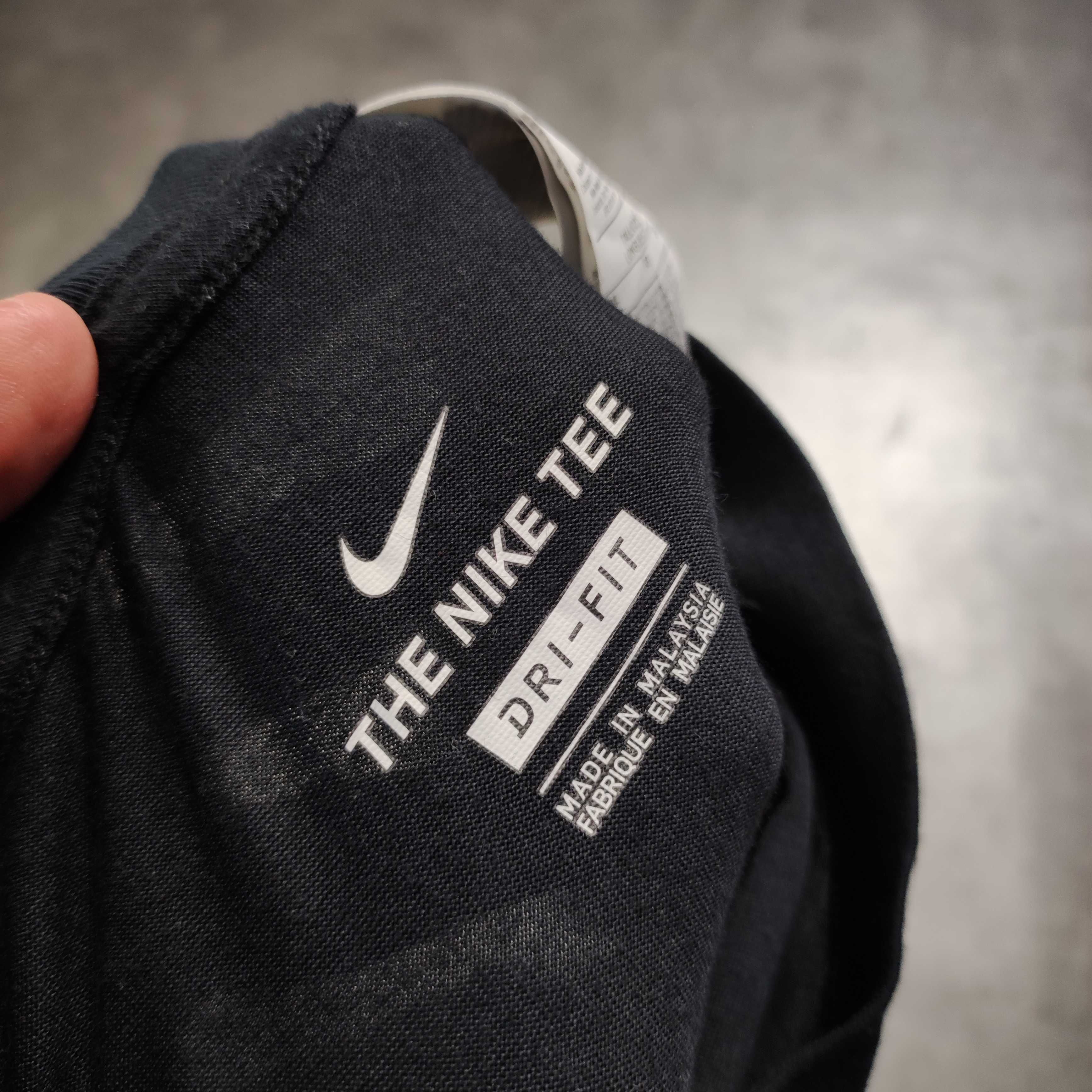 MĘSKA Koszulka Nike Bawełna HWPO Siłownia Training Swoosh Active