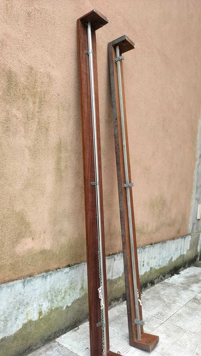 Sanefas de madeira maciça para cortinados