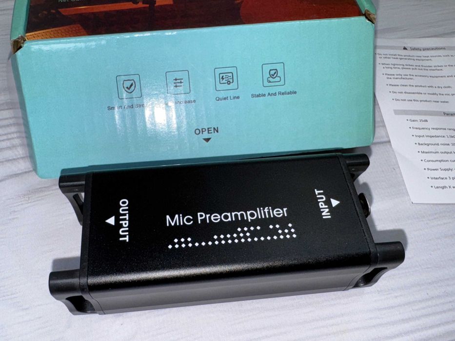 Динамічний мікрофонний підсилювач (обмен/продажа) Alctron MA-1