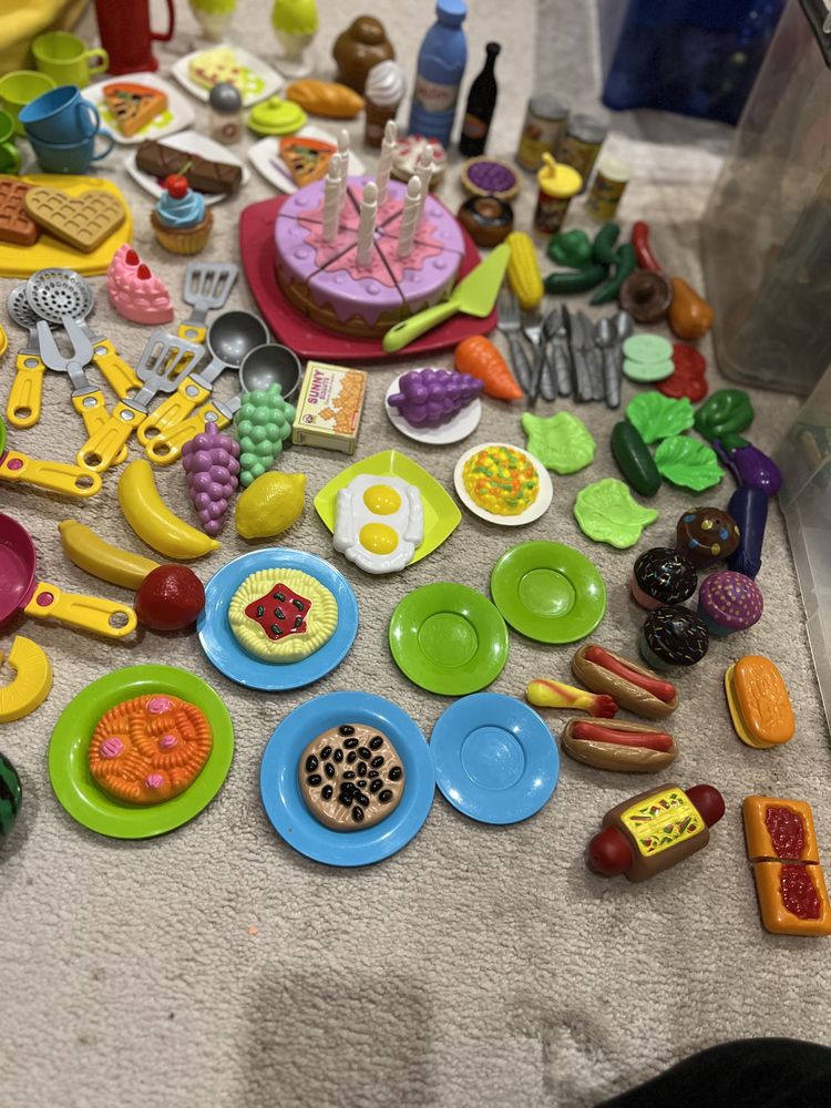 Детская посуда, еда, десерты, овощи, фрукты, утюг
