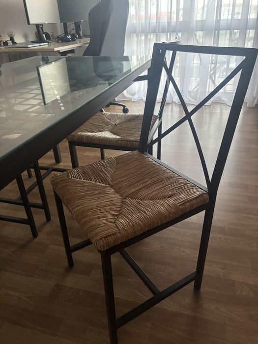 Conjunto de Mesa de Jantar com 4 cadeiras