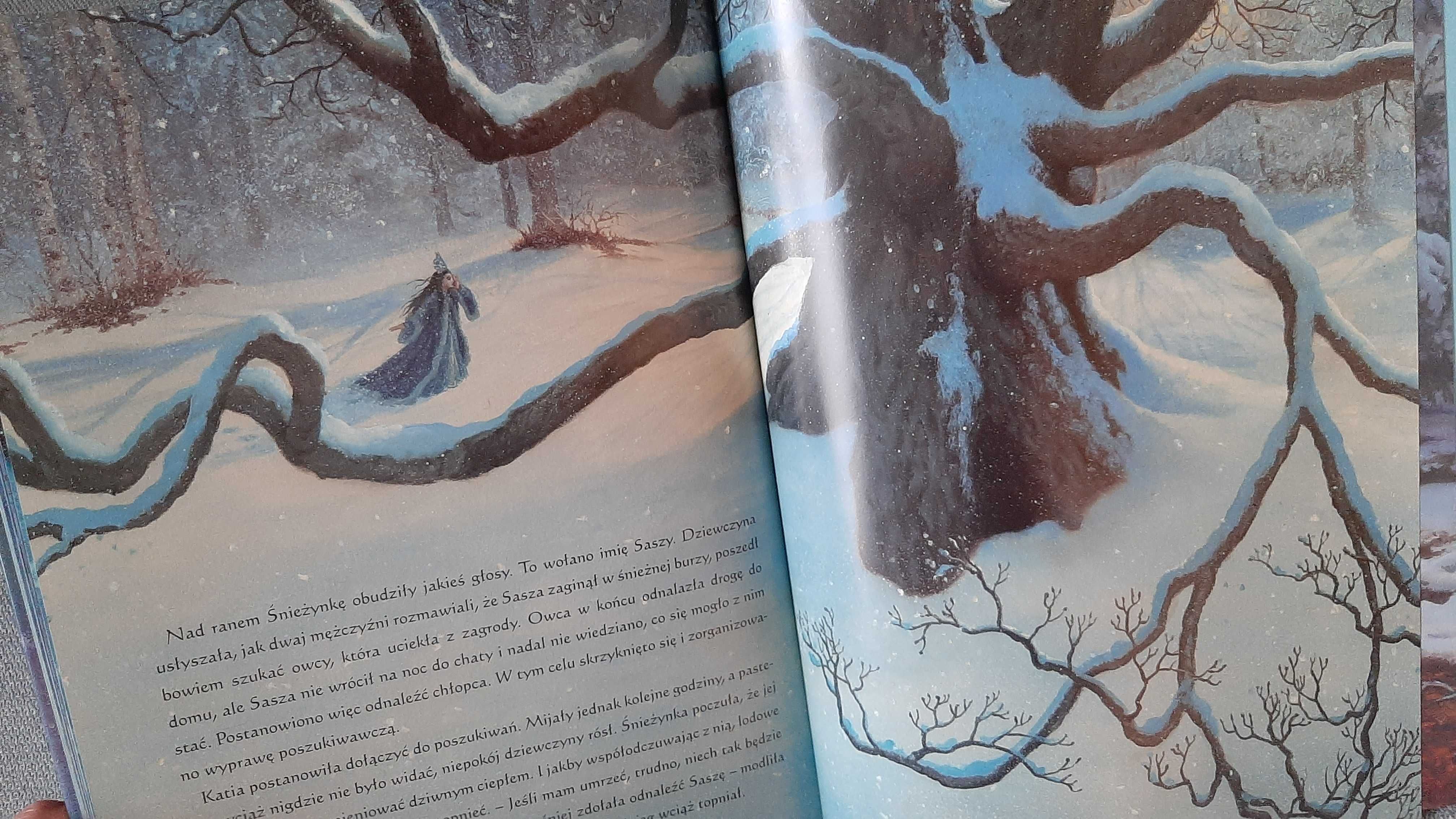 Ruth Sanderson Śnieżynka Wyd. JEDNOŚĆ rosyjski balet Śnieguroczka