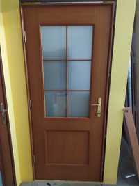 Drzwi wewnętrzne drewniane firmy Urzędowski PREMIUM 80 cm lewe