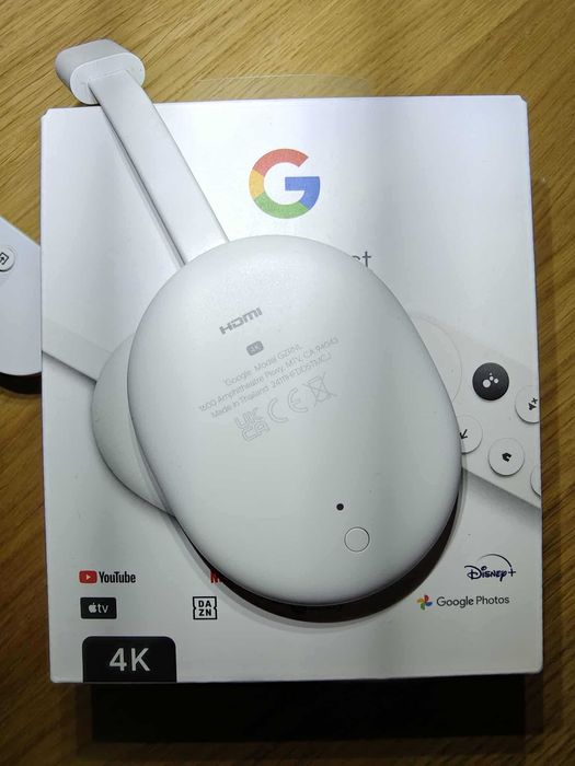 Google Chromecast 4.0 4K - stan bardzo dobry