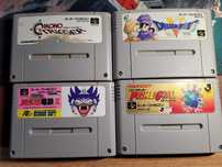 4 gry na Super Famicom [SNES NTSC JP] Chrono Trigger Dragon Quest