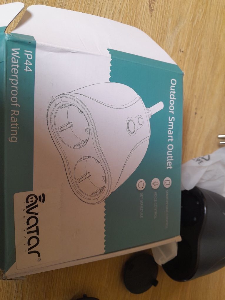 Inteligentny rozgałęźnik zewnętrzny smart alexa wifi avatar yt-e004