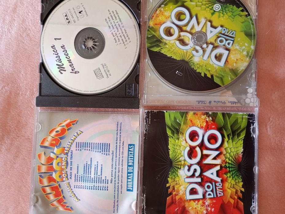 2 Cds exitos musica popular e dos anos 70