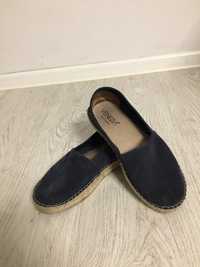 Espadryle VENEZIA roz 38 granatowe