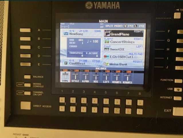 Синтезатор YAMAHA PSR-S910