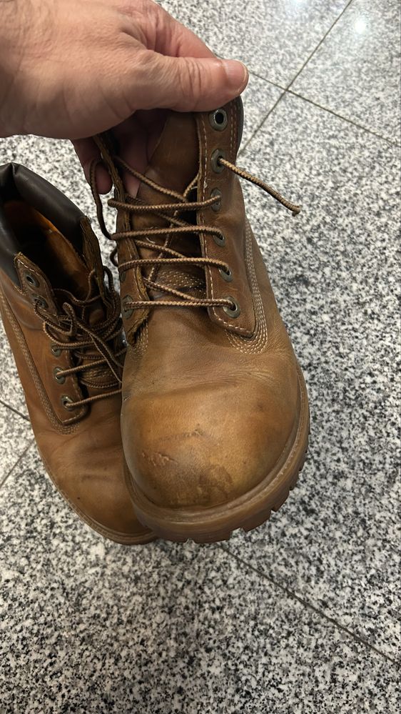 Timberland 36 botas pele