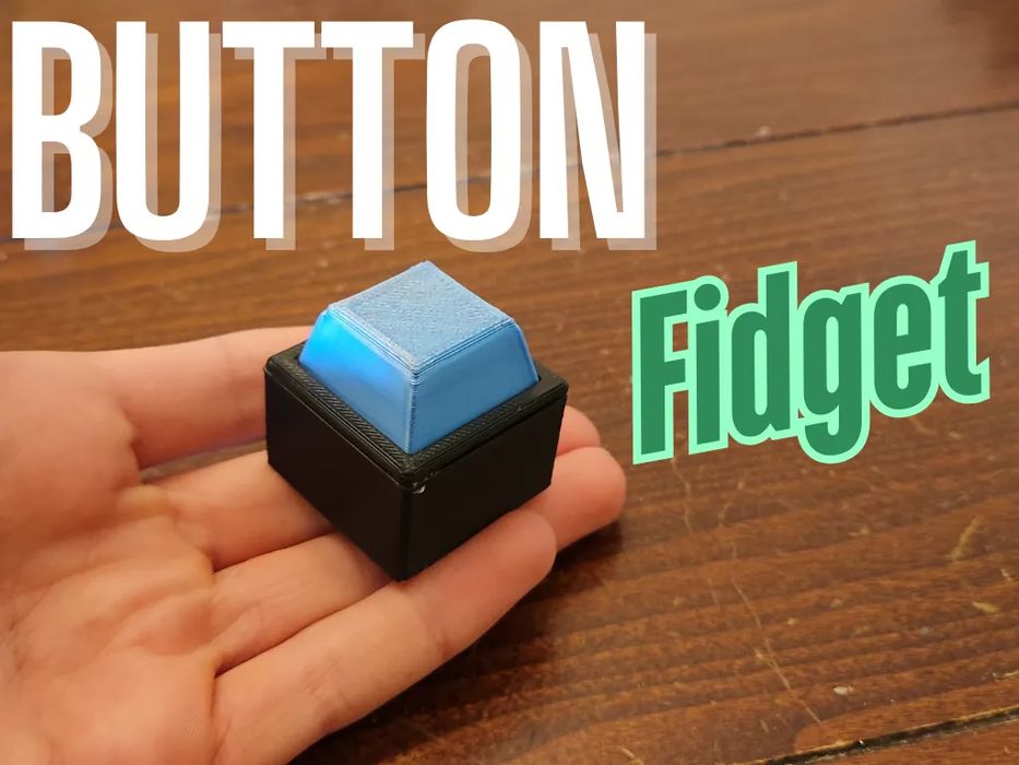 Fidget Botão - Divertido e Fácil!
