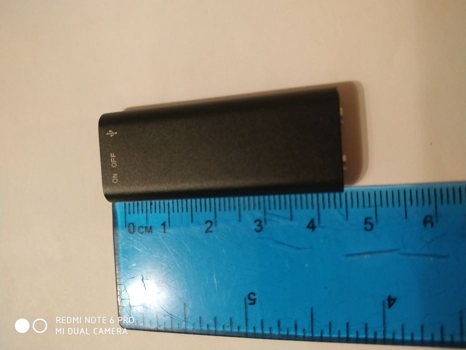 Міні диктофон з активацією голосом Nectronix R01, 16 Гб пам'яті, Mp3,