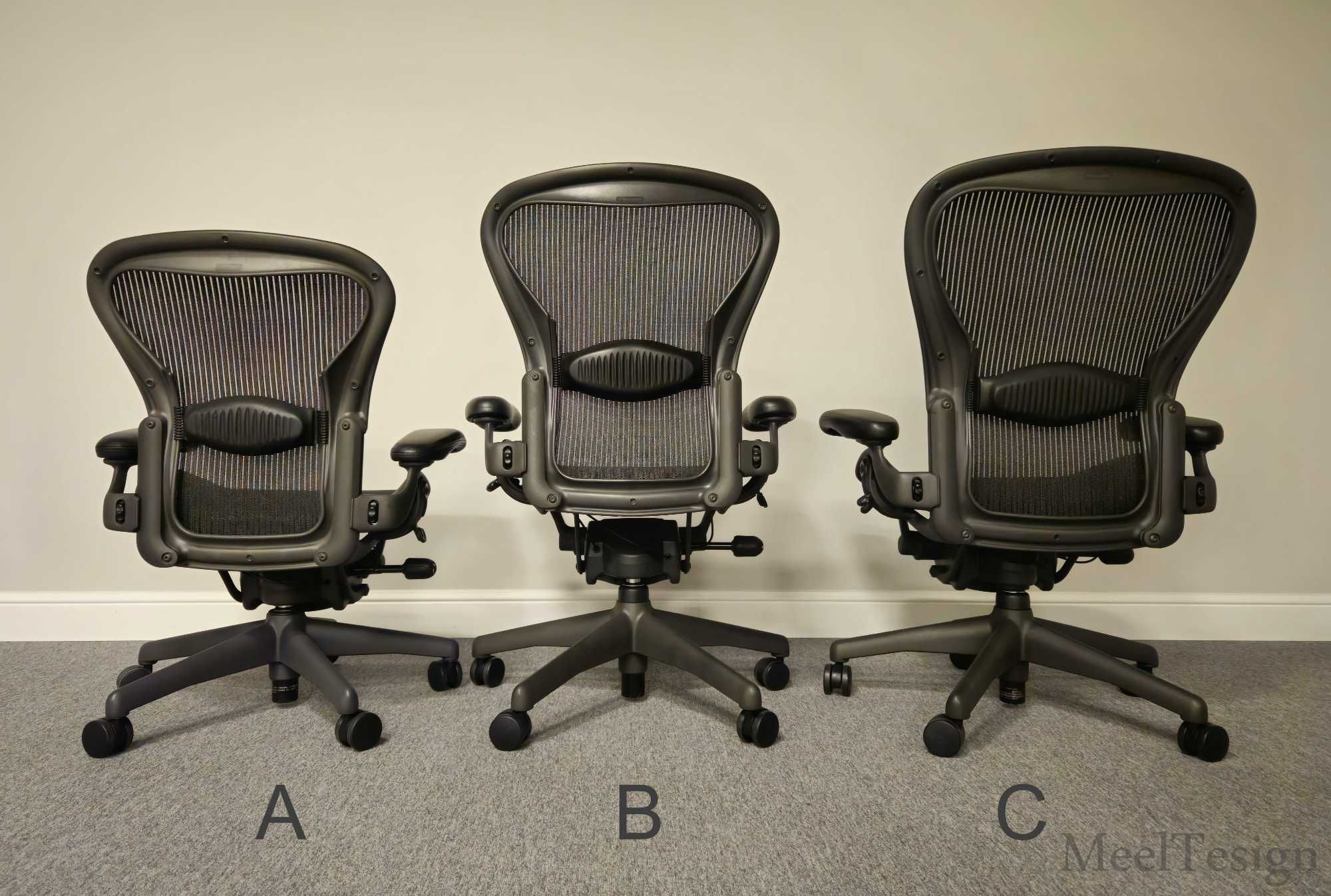 Fotel biurowy Herman Miller Aeron Classic B