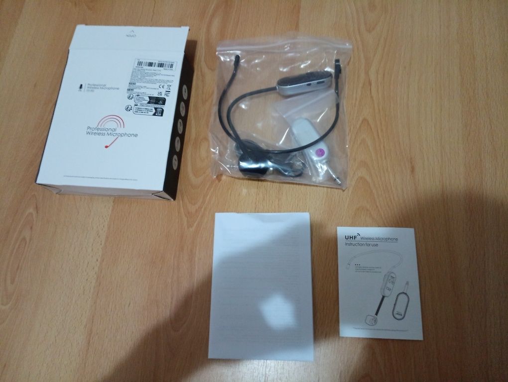 Micro headset - novo, na caixa