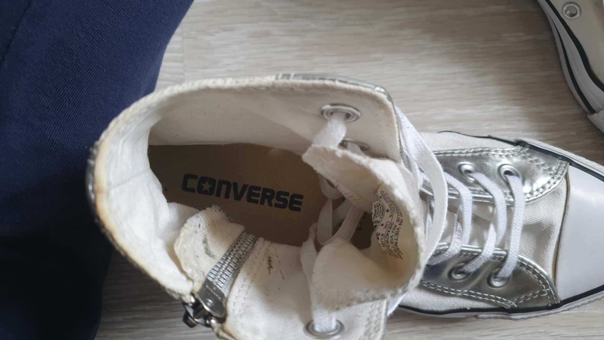 Converse białe 36.5 damskie