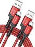 JSAUX Kabel USB-A do Micro 2.0, 2 sztuki