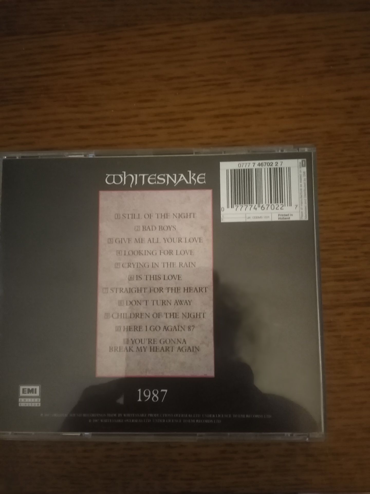 Whitesnake 1987.Фирма.