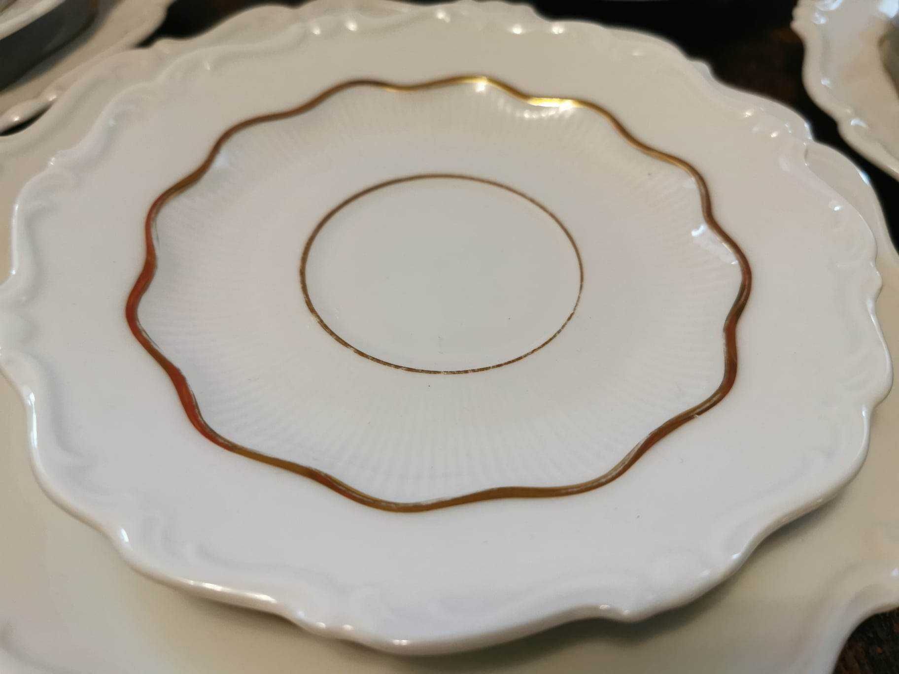 Serwis porcelanowy na 5 osób Sorau biały Kavalier