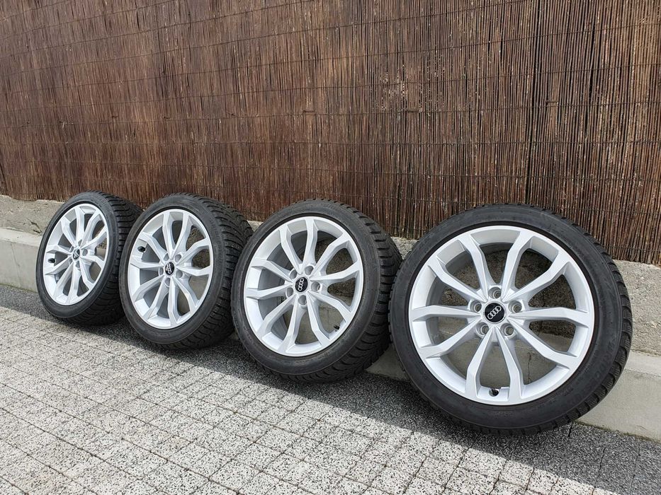 4x Oryginalne 18-stki Audi A4 B9 225/45/18 Bridgestone 6,8mm 2020r.