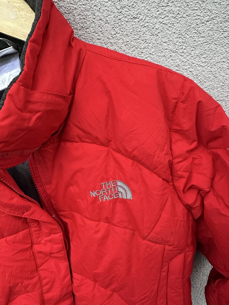 The North Face czerwona kurtka damska L do wyczyszczenia