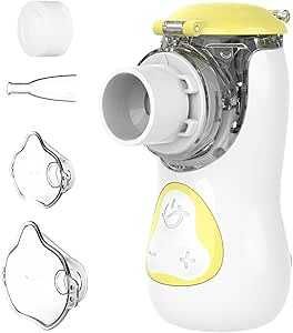 Feellife 5487 przenośny inhalator dla dzieci żółty