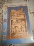Caixa com peças de puzzle