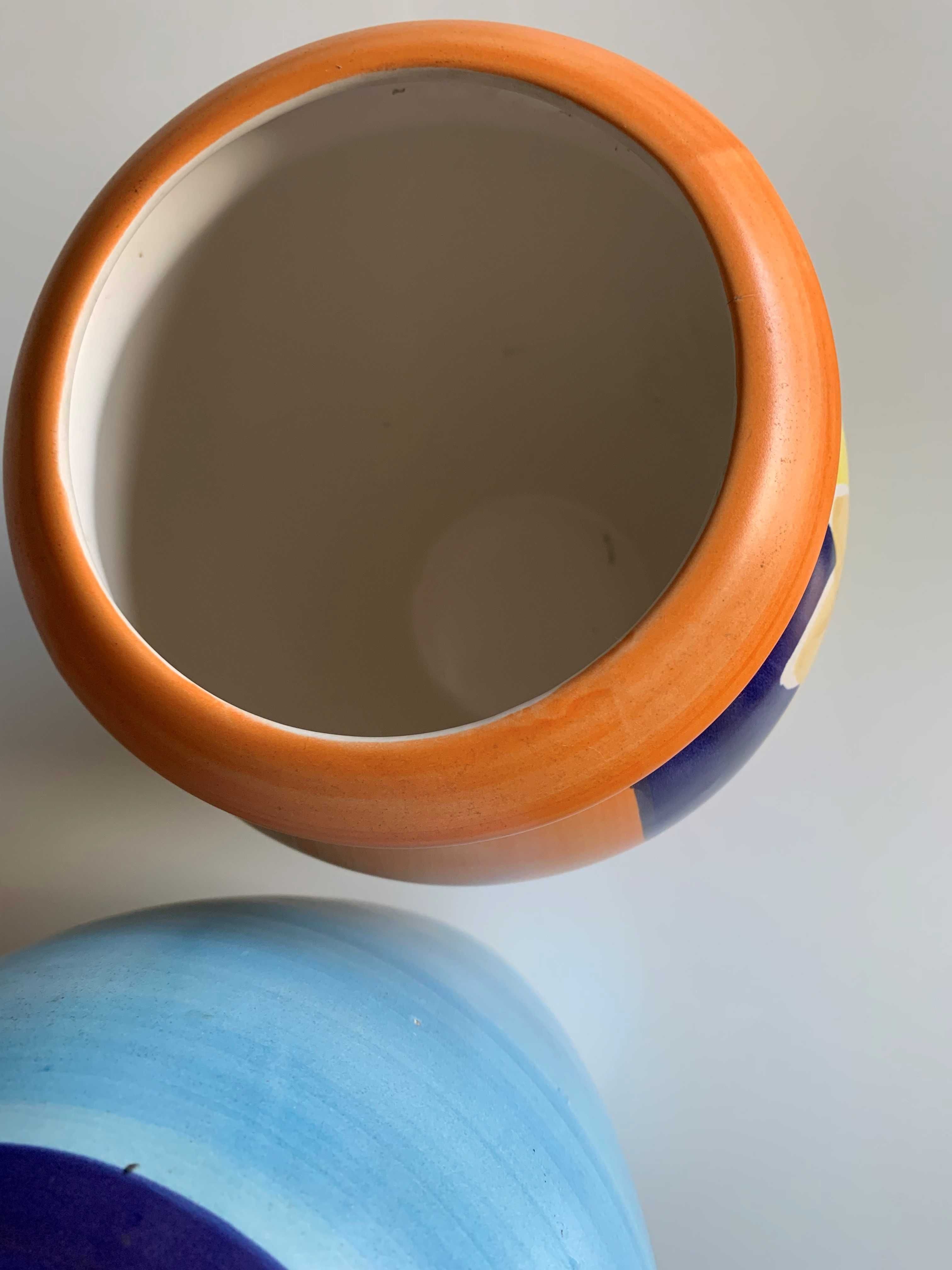 conjunto de 2 jarras coloridas