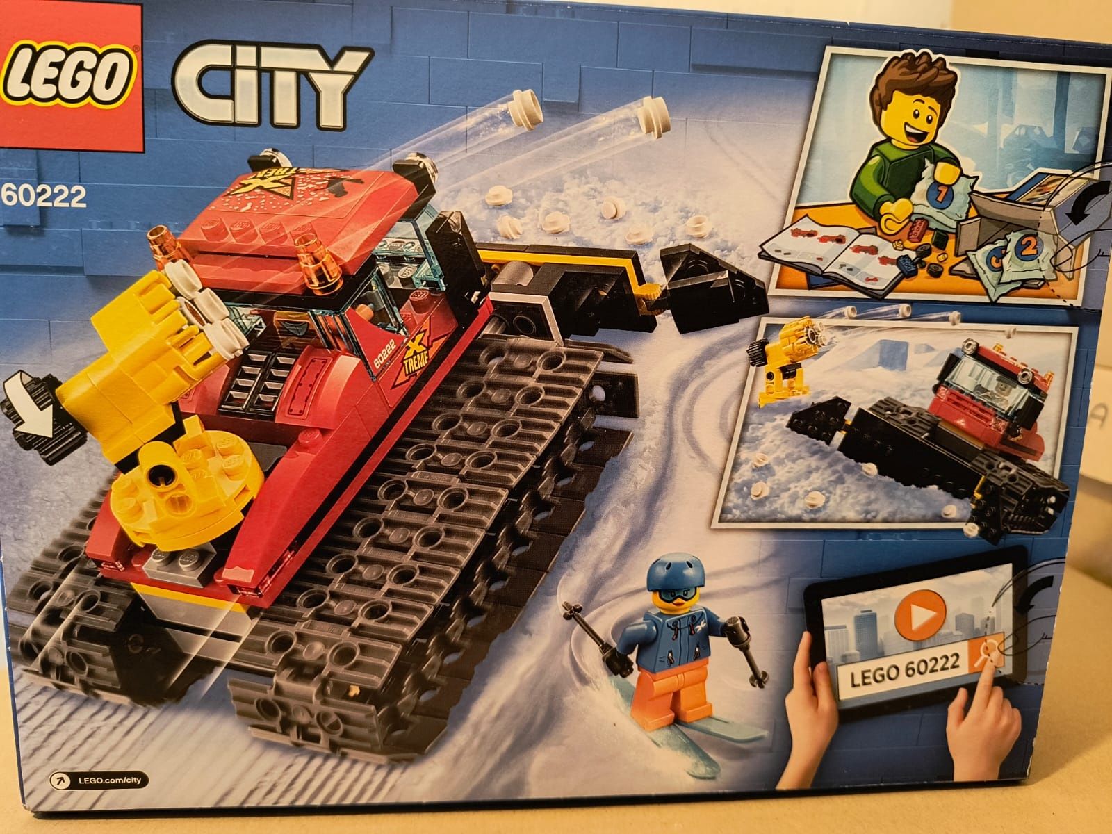 LEGO 60222 City Pług gąsienicowy