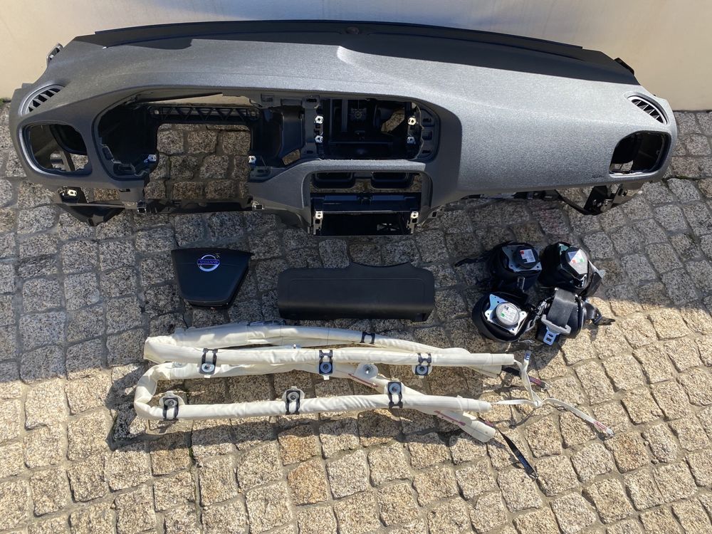 Kit airbag volvo v40 original ano 2012 ate 2019