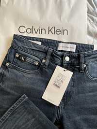 Spodnie Calvin Klein model Slim W29L32 Blue Black