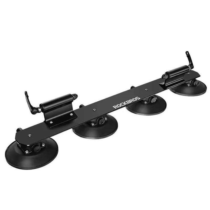 Bagażnik uchwyt rowerowy na dach na przyssawki 2 rowery ROCKBROS