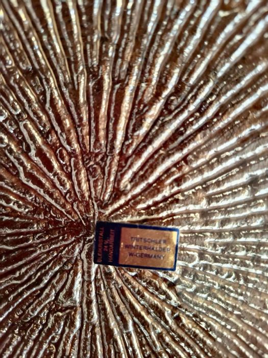 Patera szklana vintage niemiecka