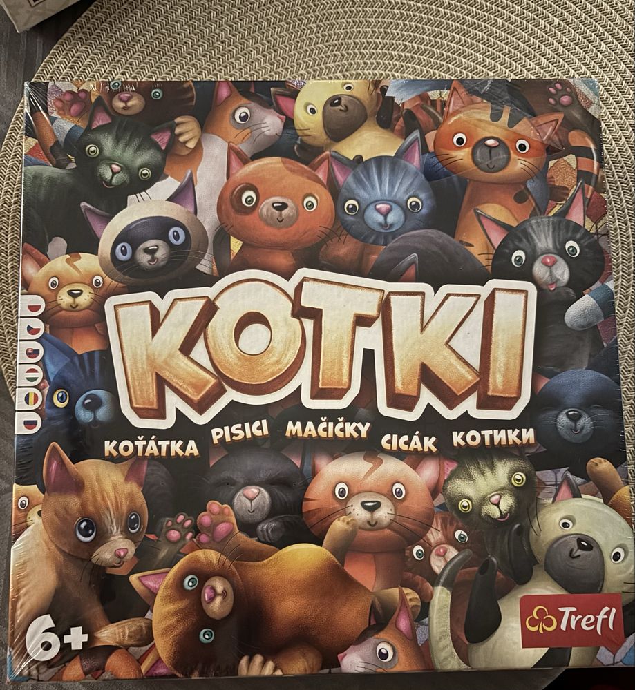 ***SUPER OFERTA*** NOWA gra planszowa KOTKI Trefl