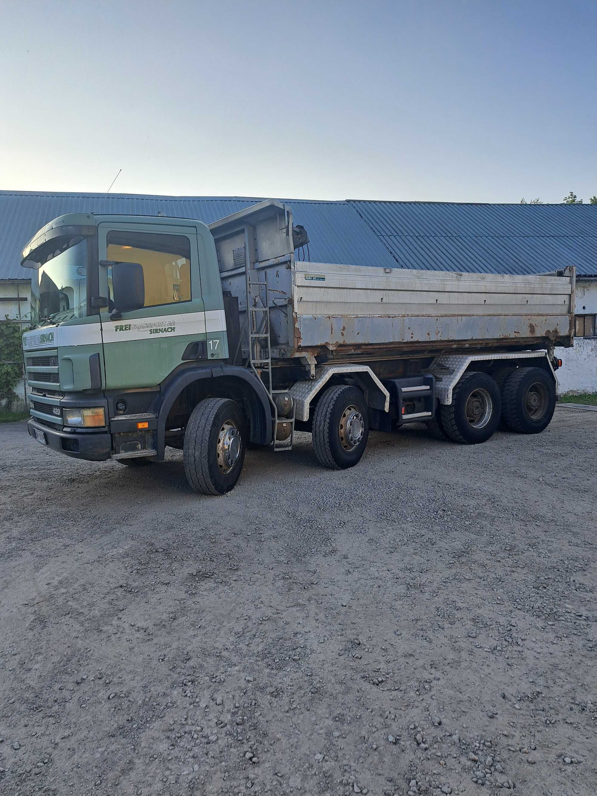 SCANIA 420 8X4  2001 rok