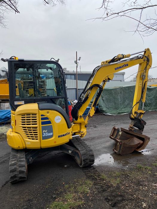 Komatsu PC 35 MR - 5 , 3 x łyżka , klima, szybkozłącze uchylne super