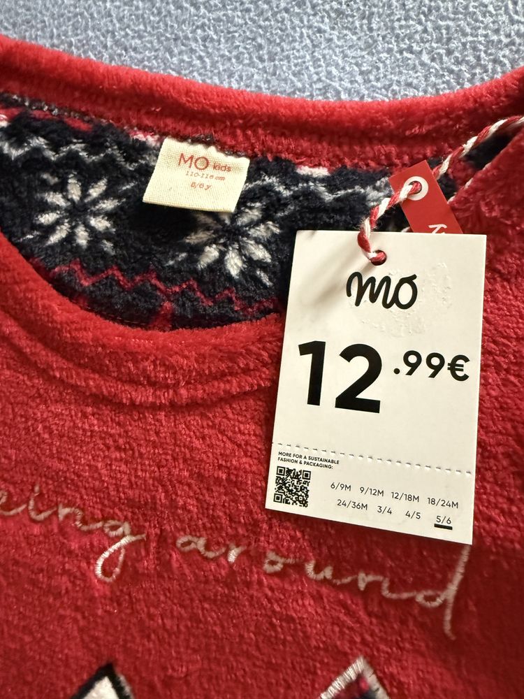 Pijama polar novo