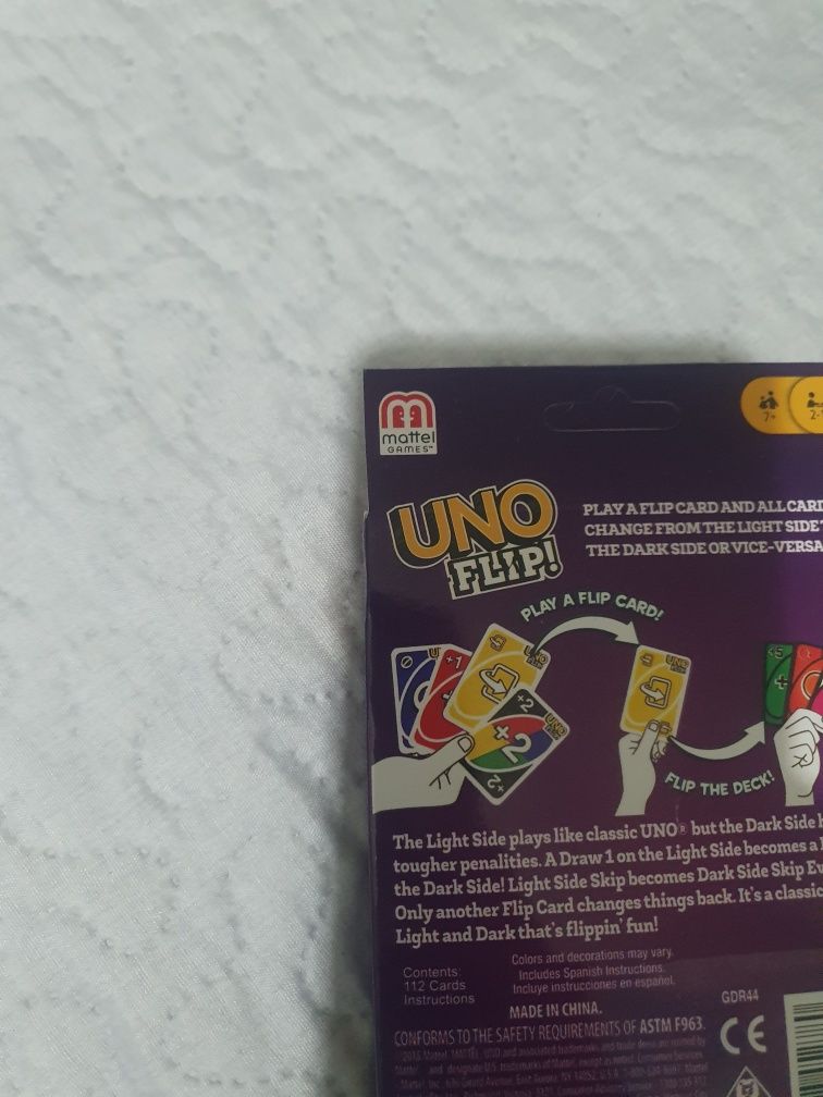 Cartas Uno flip mattel