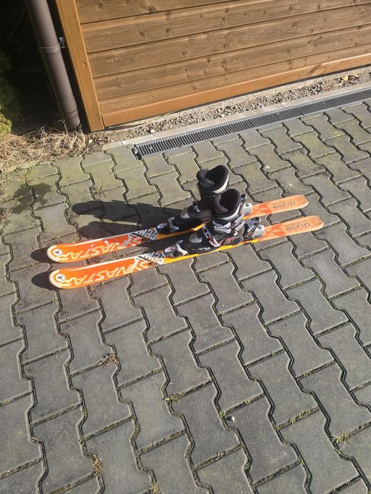 Narty dzieciece 120cm z butami 278mm