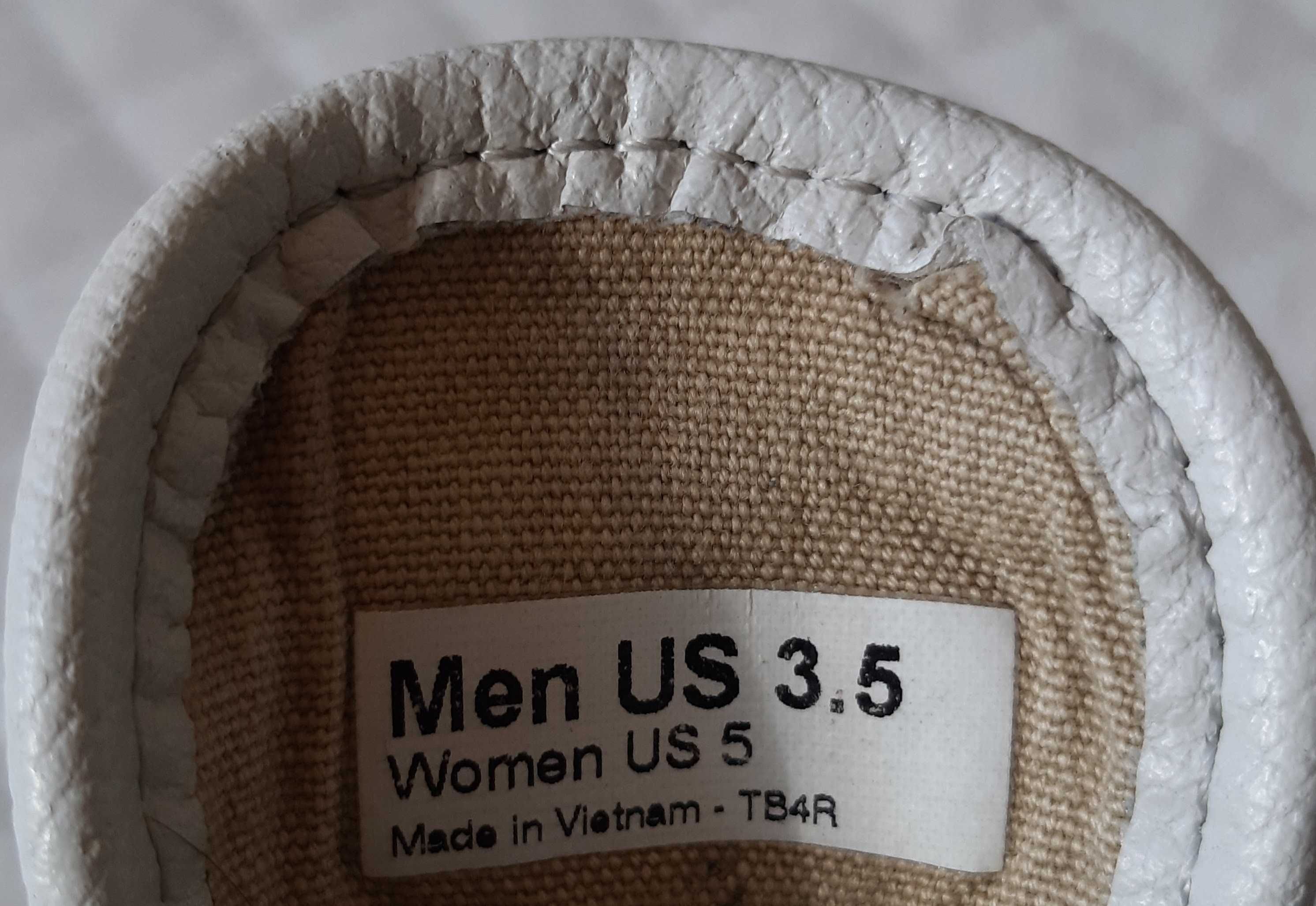 Beżowe buty Vans