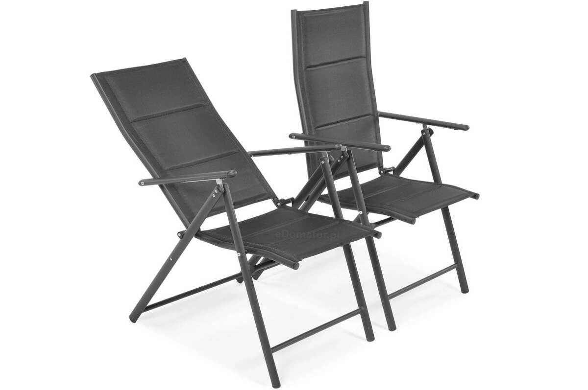 Outlet - krzesło ogrodowe MODENA black