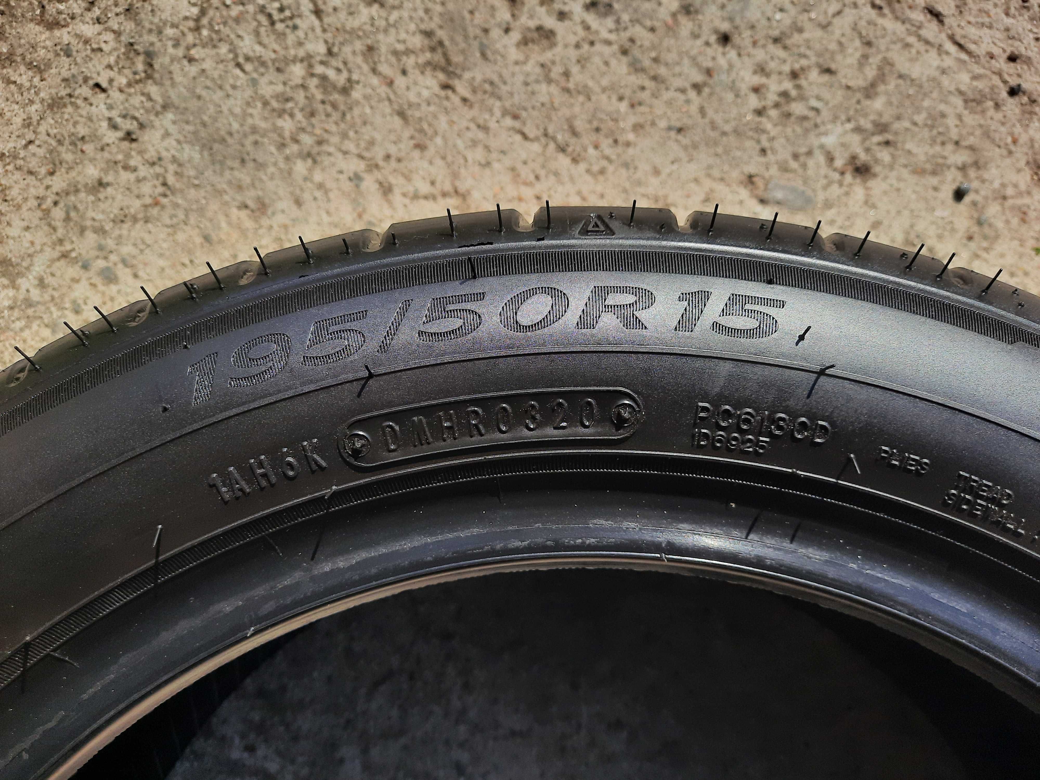 Opony letnie klasy średniej FALKEN 195/50/15 ok. 7 mm 2020 r. j. NOWE